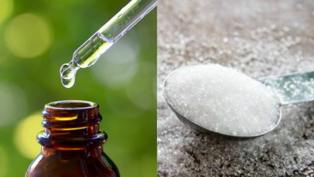vitamin e oil and sugar