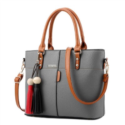 Grey Coloured Shoulder Handbag