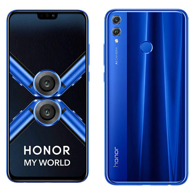 Honor 8X (Blue, 4GB RAM, 64GB Storage)