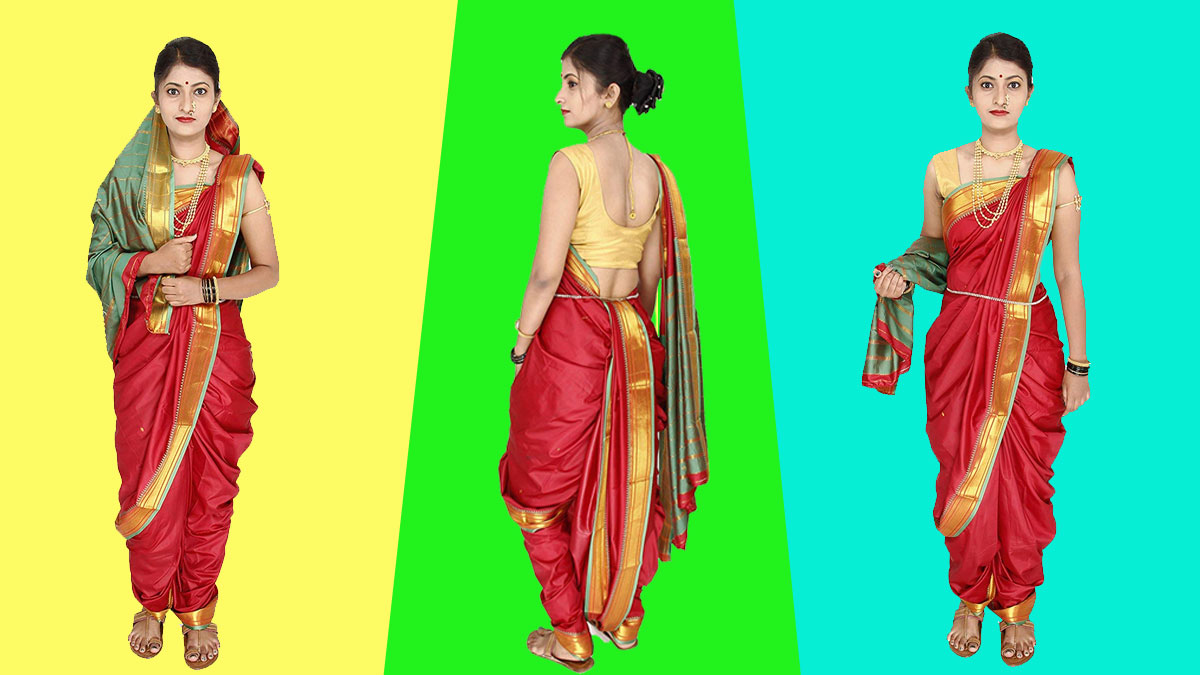 Nauvari Saree