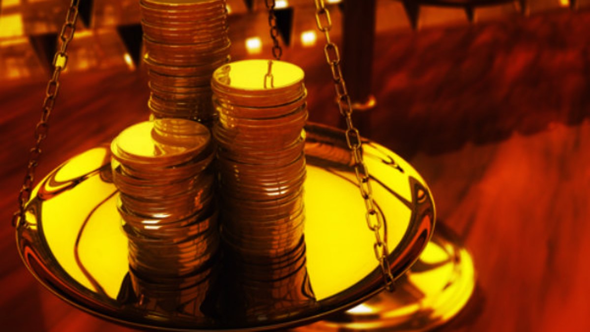 weigh gold coins