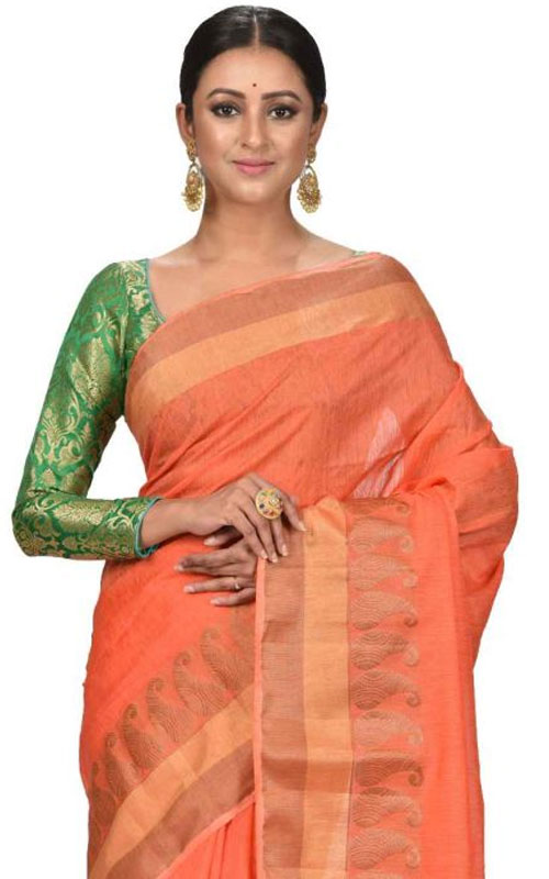 Fancy Ghicha Silk Saree
