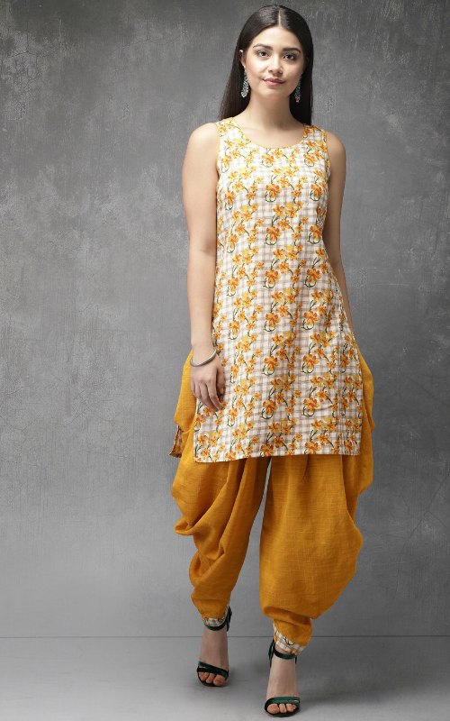 Dhoti hot sale wali kurti