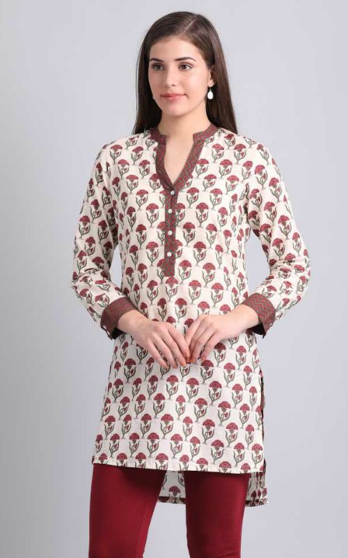 Women Printed Straight Kurta