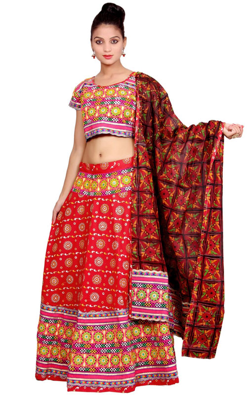 Women's Cotton Lehenga Choli