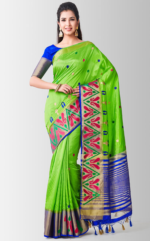 Woven Design Tussar Saree