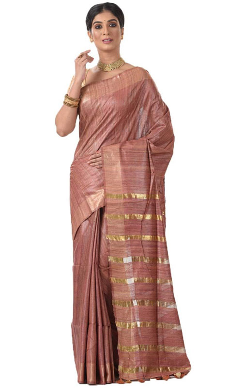 pure ghicha silk saree