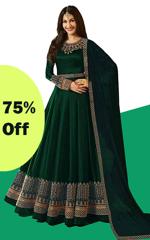 Georgette Anarkali Gown