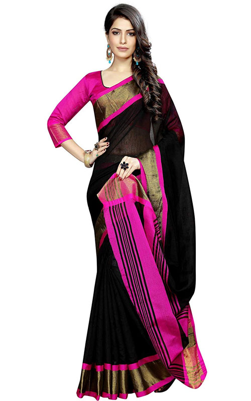 Linen Saree