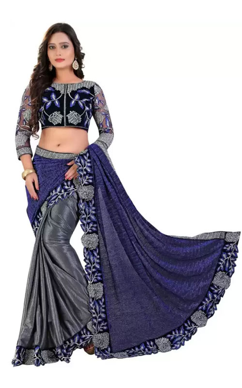 Bollywood Saree with Designer Blouse