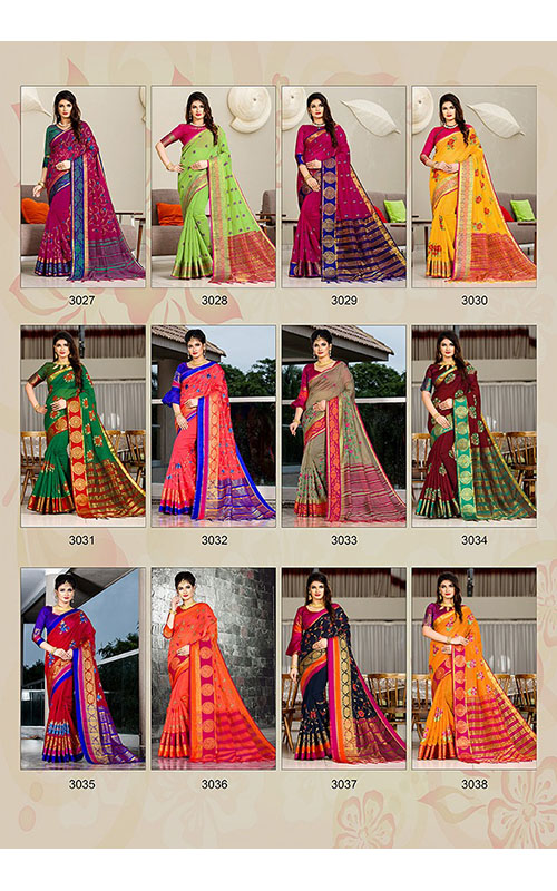 Traditional Wear Silk Saree catalog