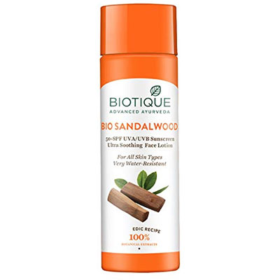 Biotique Bio Sandalwood Face & Body Sun Lotion