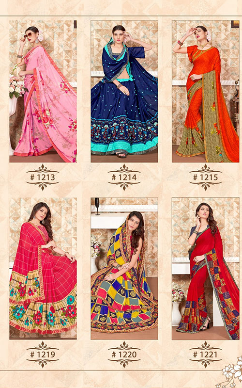  Printed Saree Catalog 3