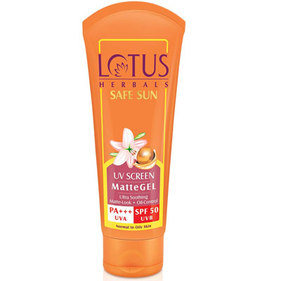 Lotus Herbals Safe Sun UV Screen Matte Gel