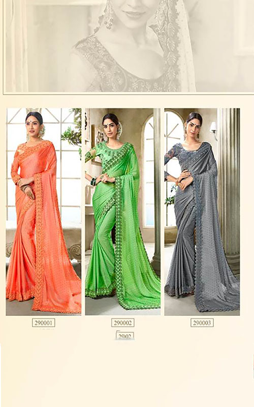 Chiffon Banglori Saree Catalog 1
