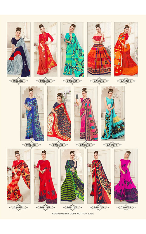 Printed Saree Catalog 