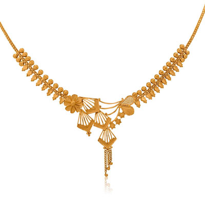 22 kt gold necklace