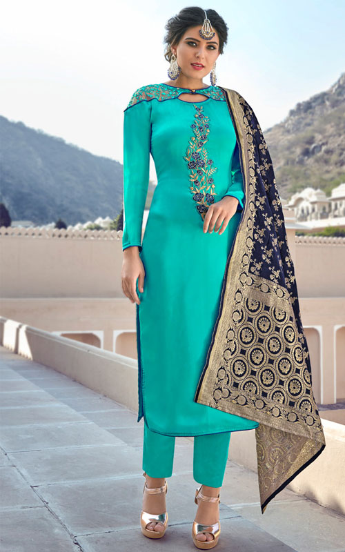 Straight Cut Salwar Suit