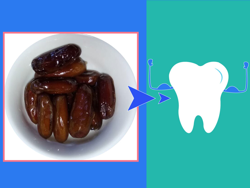 खजूर के फायदे - दांतों के लिए 