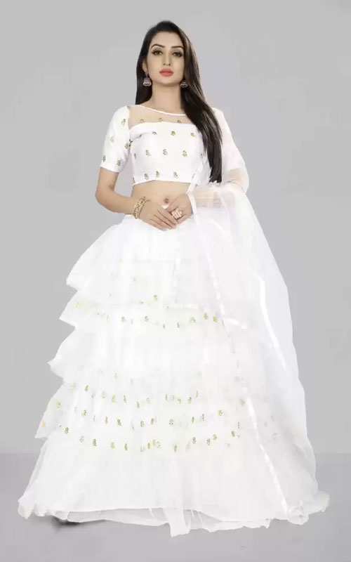 SnowWhite Lehenga Choli 