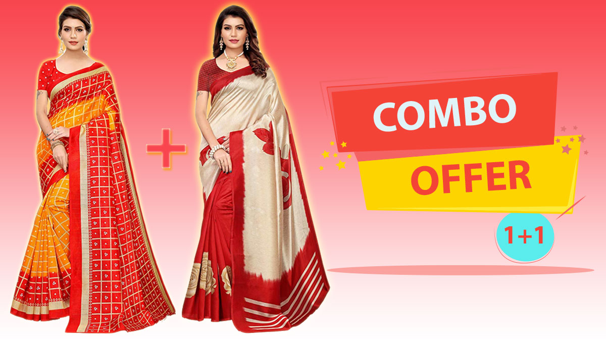 Amazon Saree Combo Offer