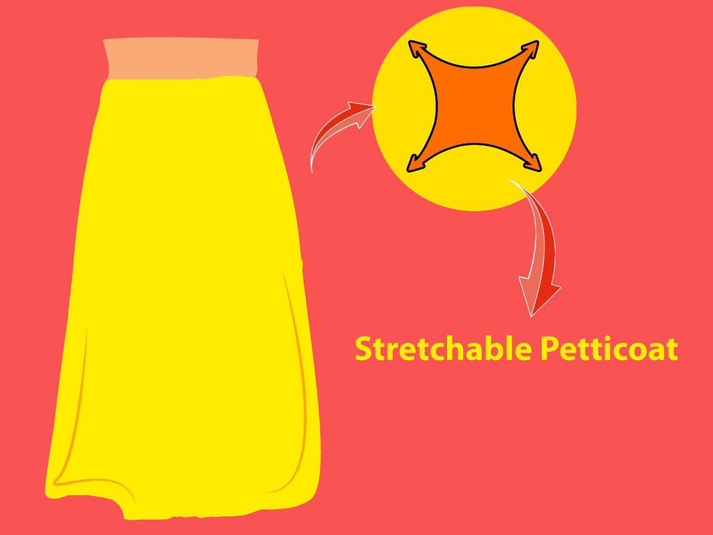 Stretchable Petticoat