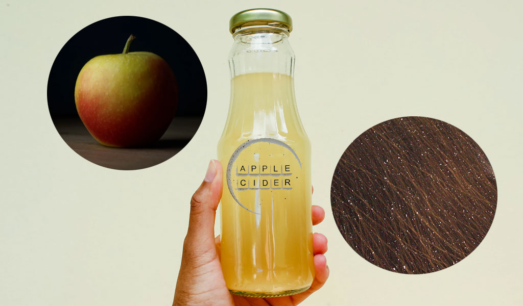 apple cider vinegar to cure dandruff