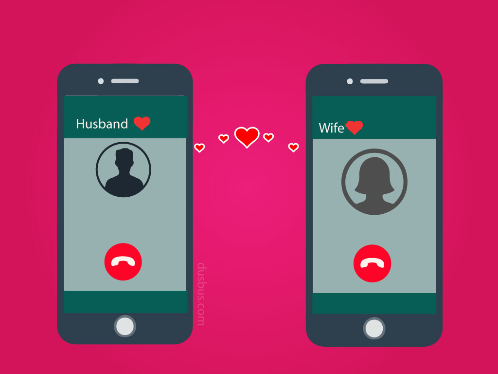 Husband Wife Phone Call