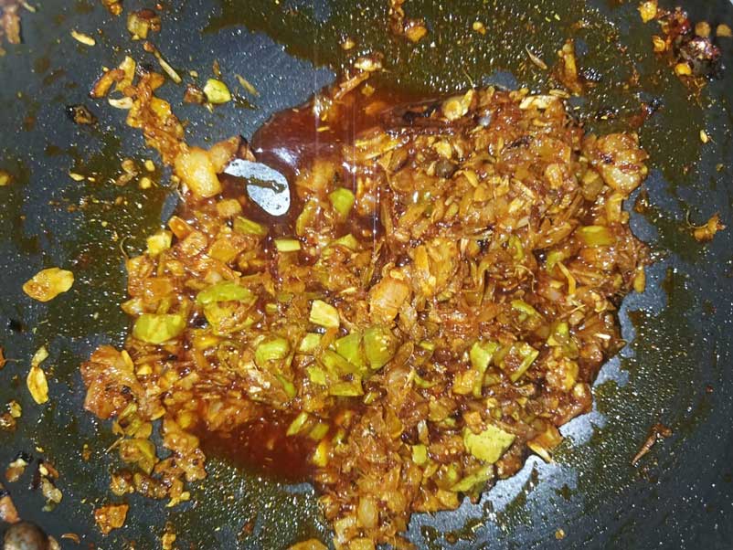 वेज हलीम का मसाला तैयार