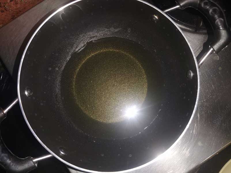 कड़ाही में घी