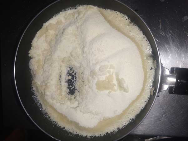 घी और सूजी