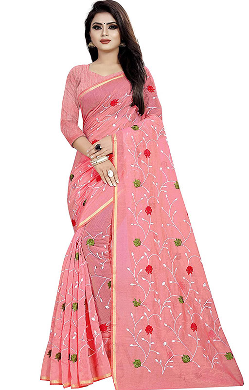 Embroidered Designer Saree