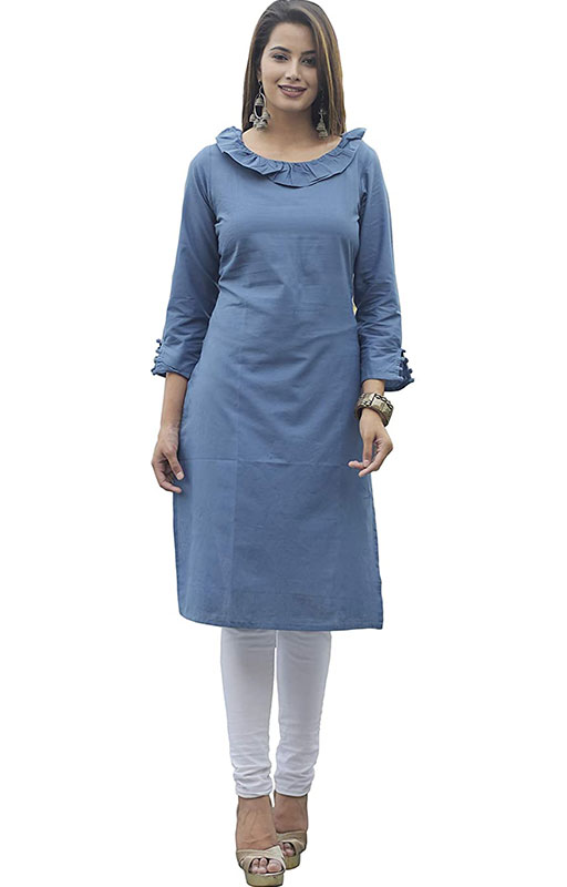 Frill Neck Kurti