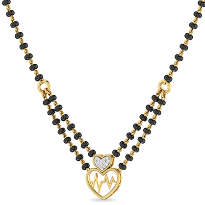 The Dhadkan Gold Mangalsutra 