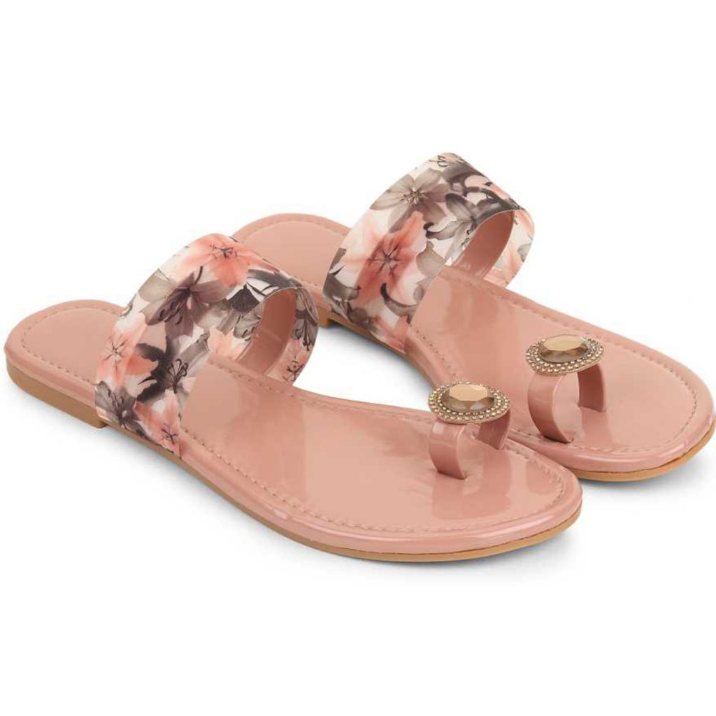 Multicolor Single Toe Sandals 