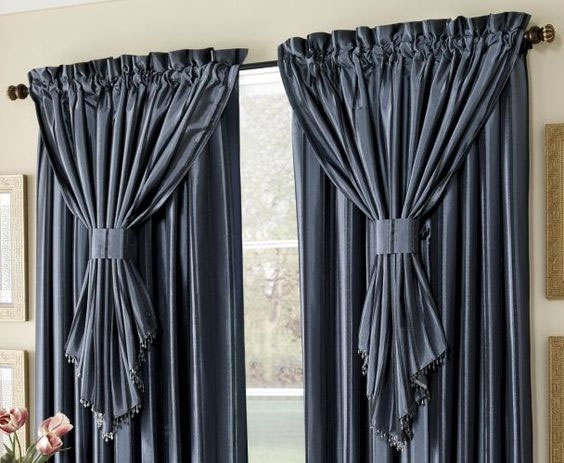 Double Layer Knot Style Curtain 