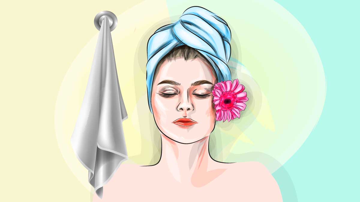 How To Dry Your Hair With A Towel Without Damaging It DusBus