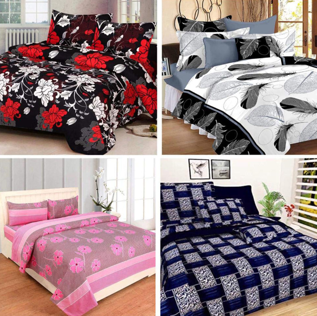 Combo Of King Size Bedsheet 