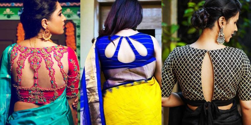 ফ্যাশান ট্রেন্ডি ব্লাউজের ব্যাক ডিজাইন এবার পুজোয় নতুন রূপে