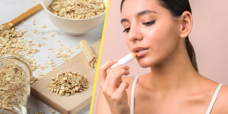 ওট, লিপবাম ব্যবহার