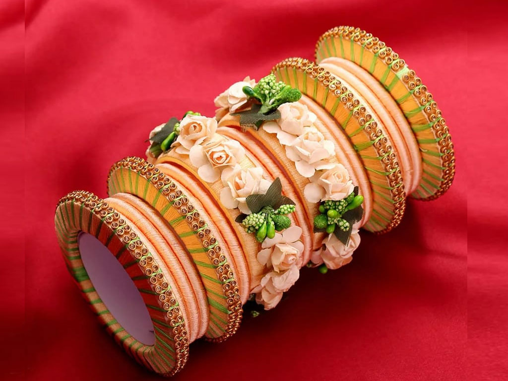Floral Handcrafted Bangles