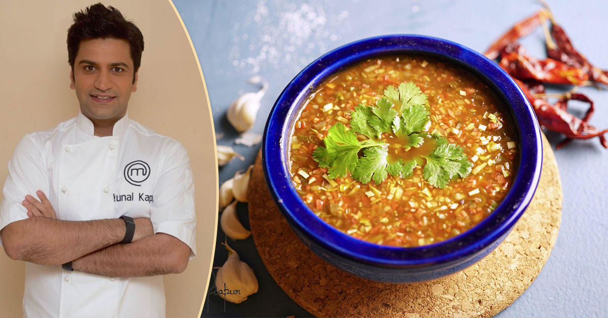 कुनाल कपूर की वेज हॉट एंड सॉर सूप रेसिपी Hot & Sour Soup Recipe DusBus