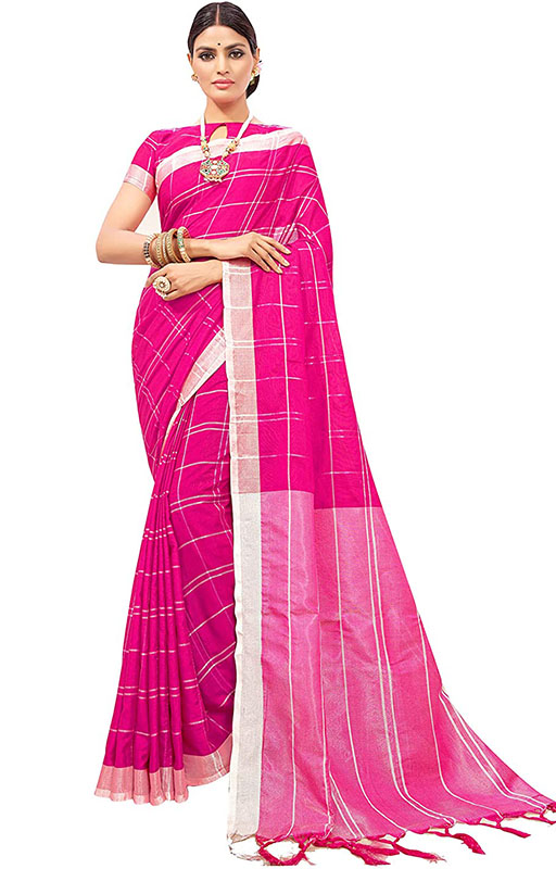 Designer Linen Saree