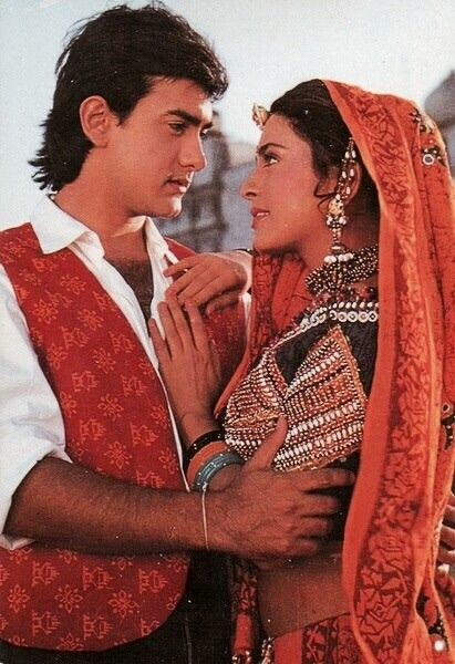 Aamir Khan   And Juhi Chawla