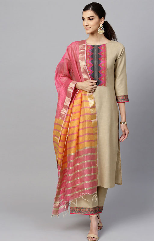 Hazelnut Kurta Set
