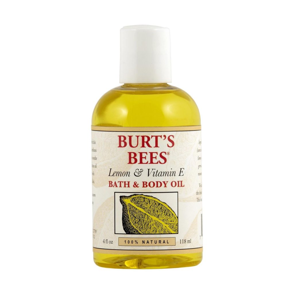 3.	Burt’s Bee Lemon & Vitamin E Oil 