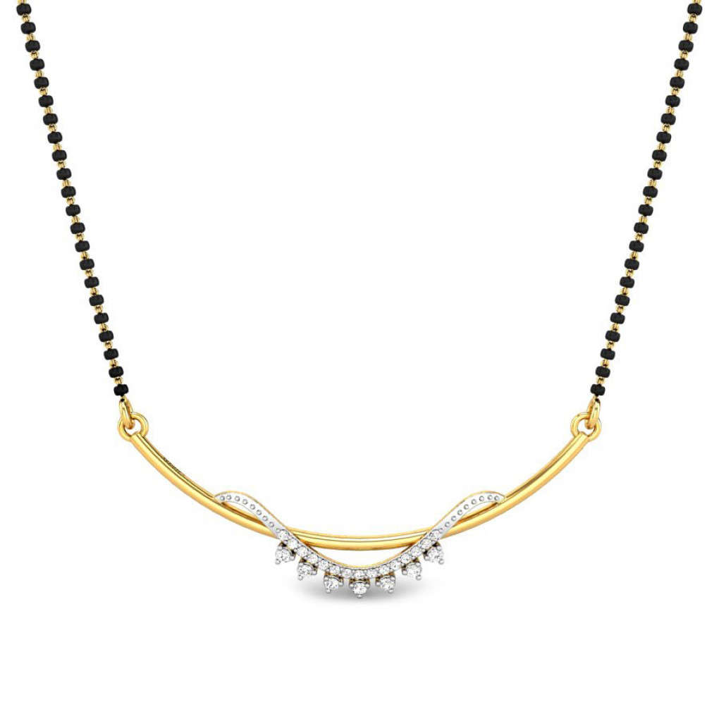 Vruta Diamond Mangalsutra