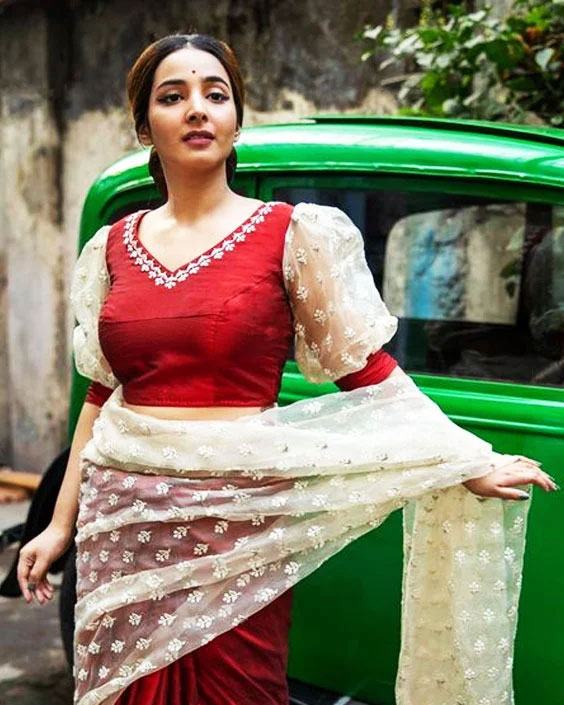 Epic Retro Look Blouse Design
