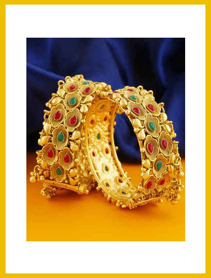 Floral Bangle Design