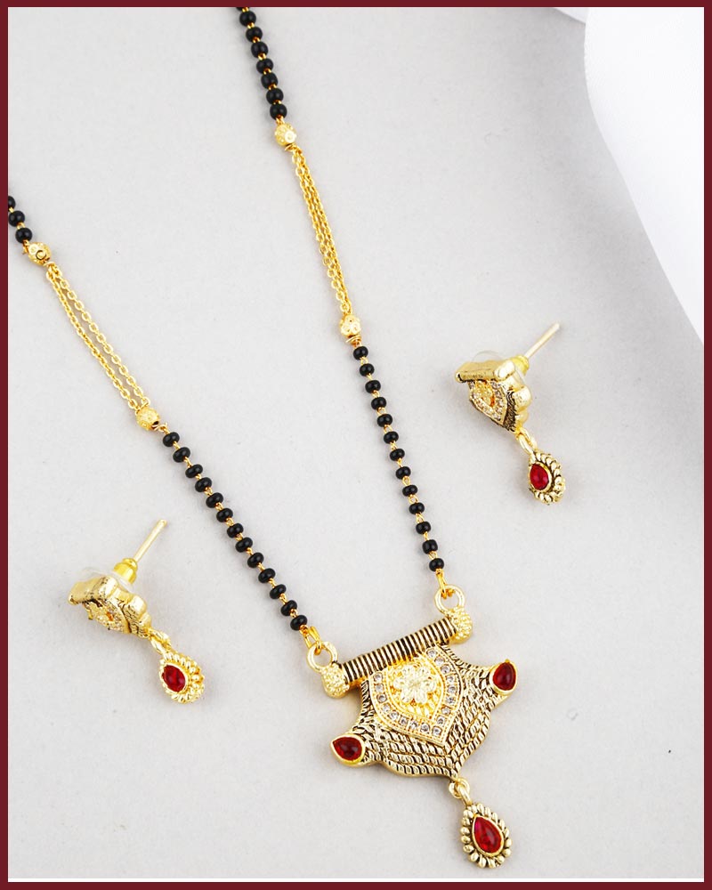 Golden Finish Mangalsutra